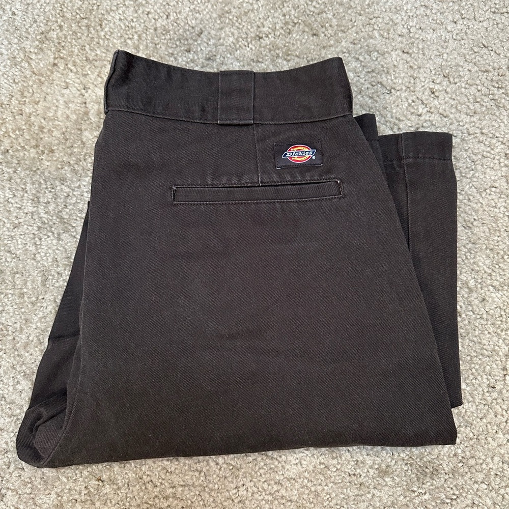 Dickies Men's Brown Straight Pants